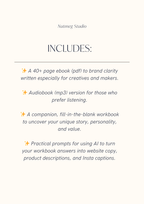 Beyond “Handmade with Love” Brand Clarity Kit