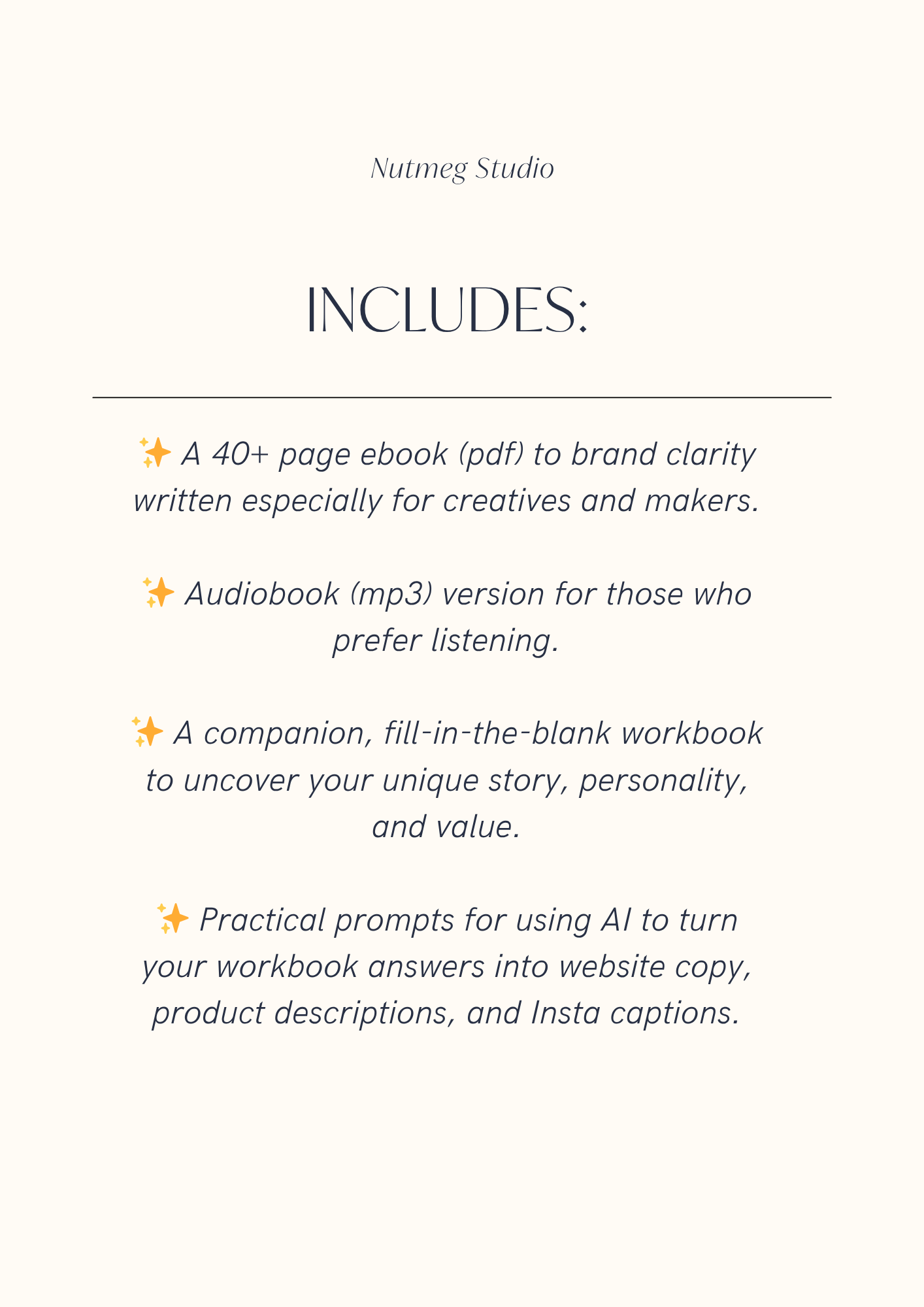 Beyond “Handmade with Love” Brand Clarity Kit