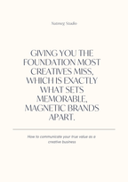 Beyond “Handmade with Love” Brand Clarity Kit