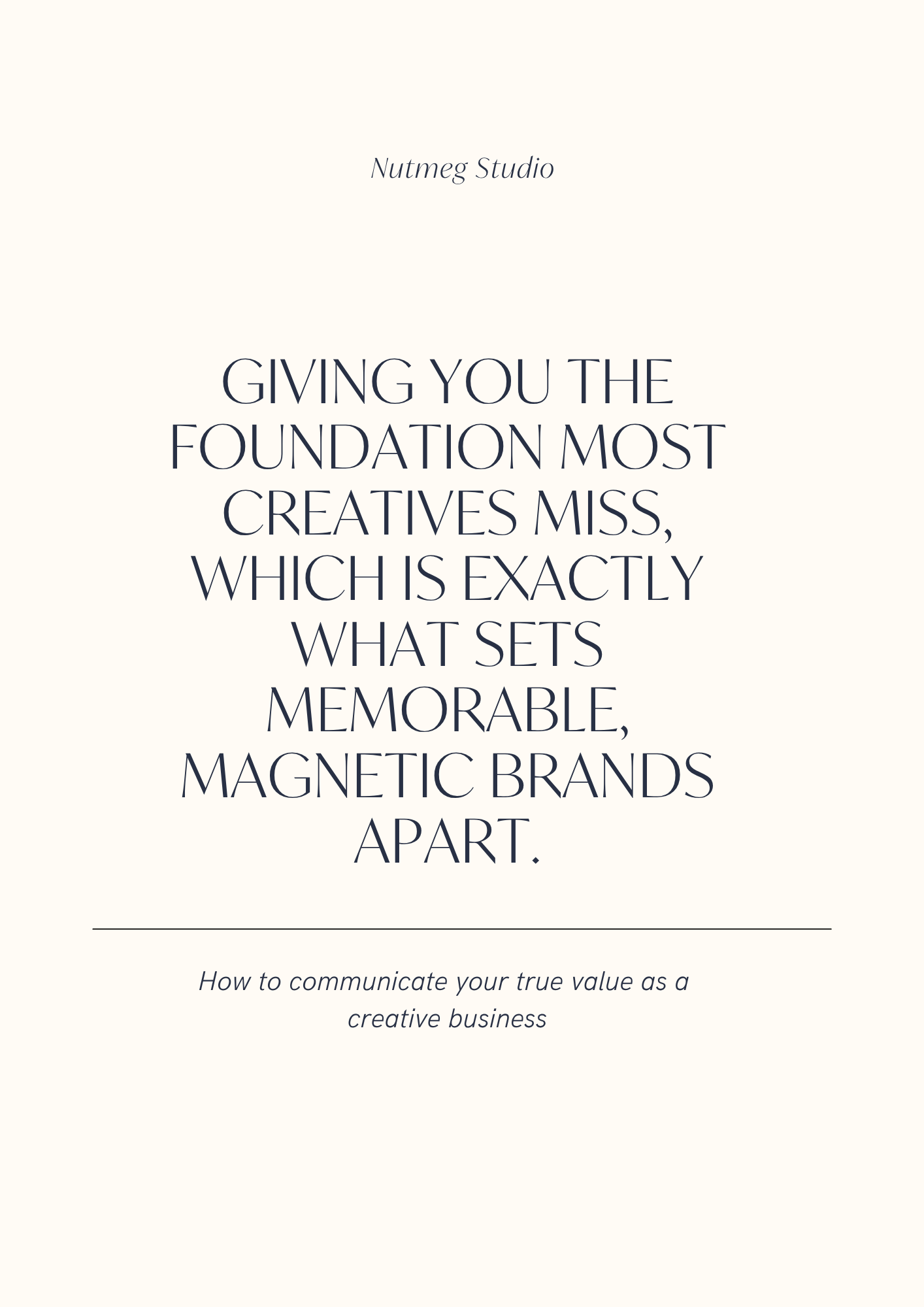 Beyond “Handmade with Love” Brand Clarity Kit
