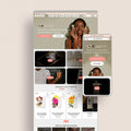 Eden Perfumes Shopify Website Redesign Project showing the homepage on desktop