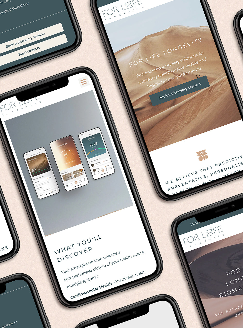 For Life Longevity WordPress Website Design & Development