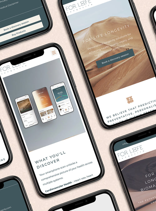 For Life Longevity WordPress Website Design & Development