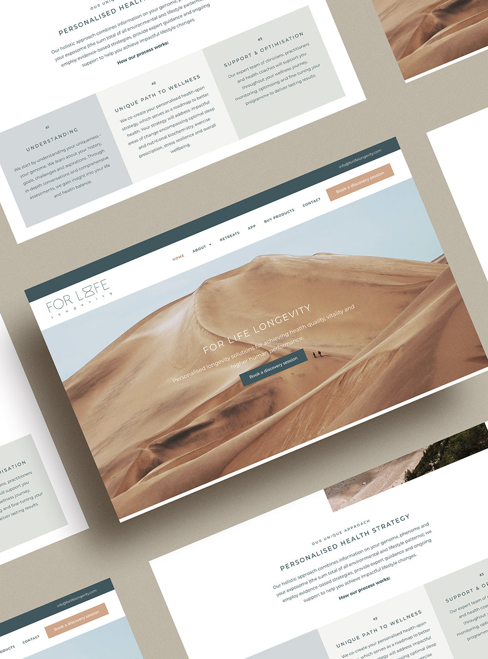 For Life Longevity WordPress Website Design & Development