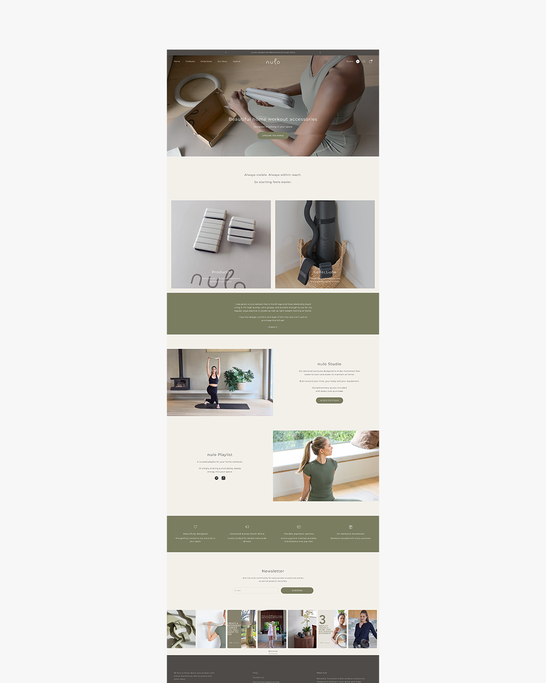 nulo - New Shopify Website