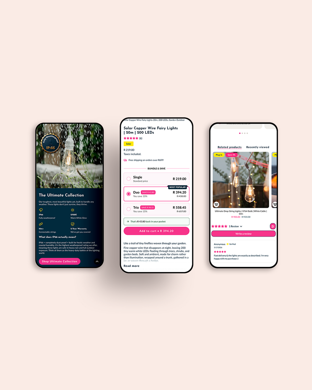 Stellar Lighting - WordPress to Shopify Migration