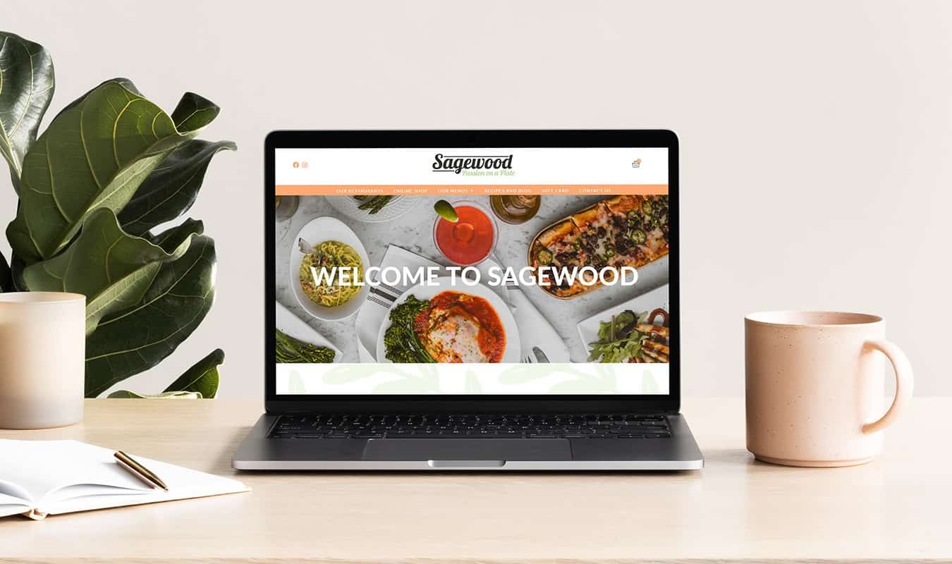 Sagewood Cafe Website Design